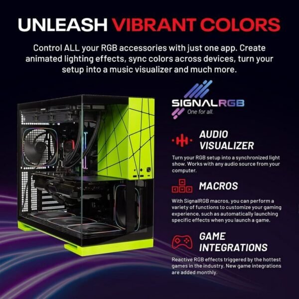 Skytech Viper Gaming PC Desktop AMD Ryzen 7 7800X3D NVIDIA Geforce RTX 5070 Ti 1TB Gen4 NVMe SSD 32GB DDR5 RAM,AIO Liquid Cooling Windows 11 - Image 4
