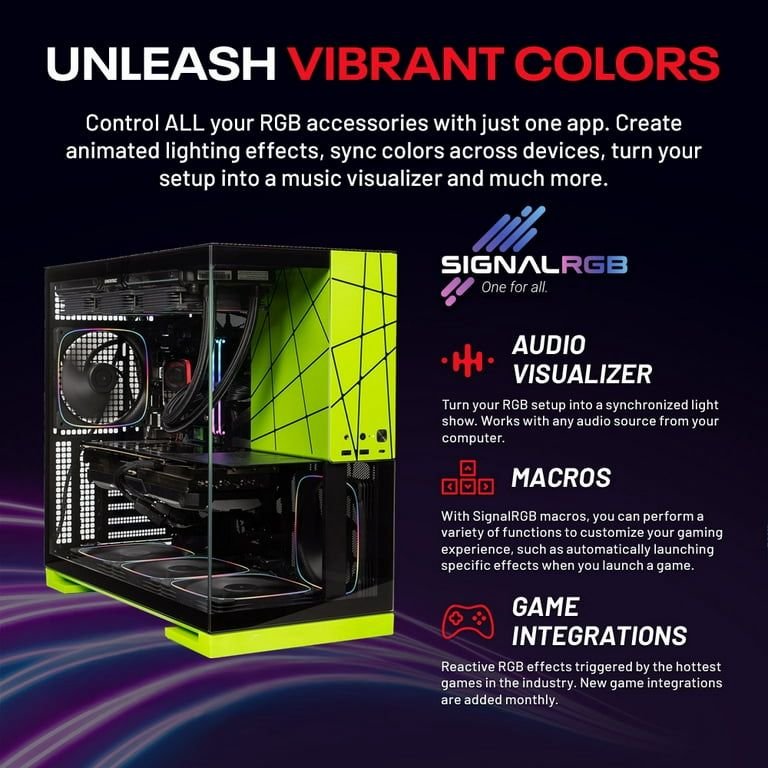 Skytech Viper Gaming PC Desktop AMD Ryzen 7 7800X3D NVIDIA Geforce RTX 5070 Ti 1TB Gen4 NVMe SSD 32GB DDR5 RAM,AIO Liquid Cooling Windows 11 - Image 4
