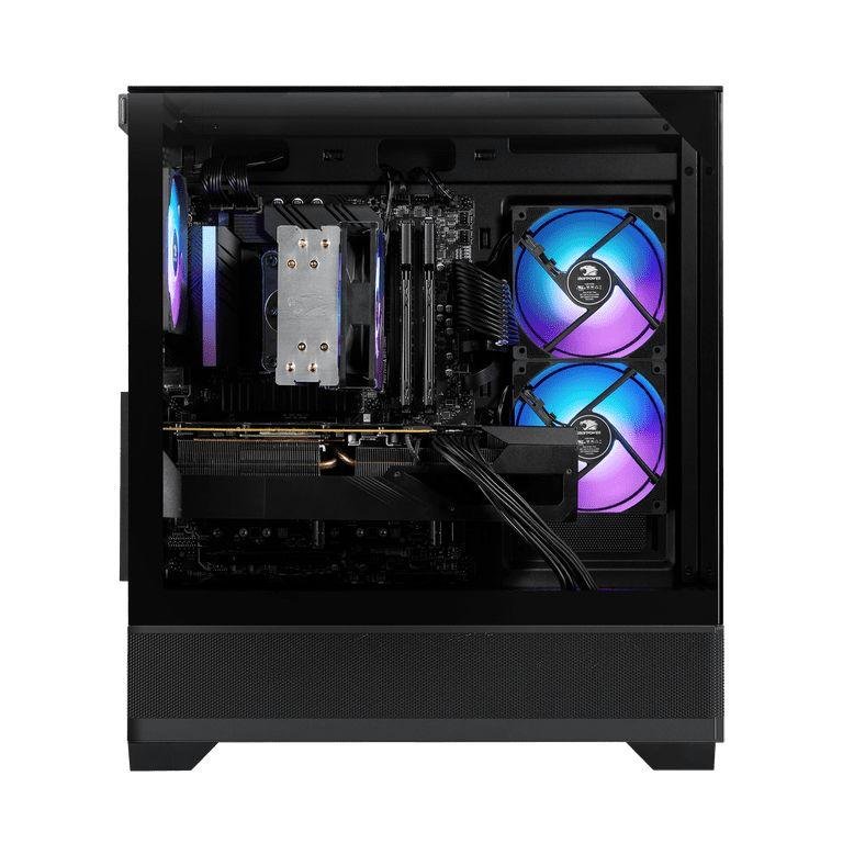 iBUYPOWER ESA7R77XT01 Gaming PC Desktop - AMD Ryzen 7 8700F, AMD Radeon RX 7700 XT 12GB, 32GB DDR5 Non-RGB RAM, 1TB NVMe SSD - Image 4