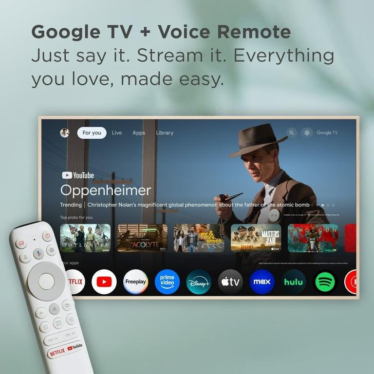 TCL 85" Class NXTVISION TV 4K QLED Smart TV with Google TV and Flush Wall Mount (NEW 2024), 85A300W - Image 8