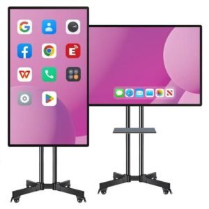 OmninexHub Smart Board 49 Inch Interactive Whiteboard, All-in-One Touch Screen Computer with Dual System & Cloud Sharing - Perfect for Classroom, Office & Presentations