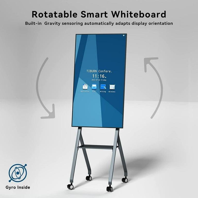Tiburn FLIP HUB 55" S2 Android 13.0 4K UHD Rotating Smart Board | Touch Screen, Ideal for Office, Classroom, Home, Advertising Display with Mobile Stand - Image 7