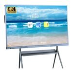 OmninexHub Smart Board for Classroom, 55 Inch Touch Screen All-In-One Compute Multi-Touch Dual System Interactive Whiteboard for Conference And Education