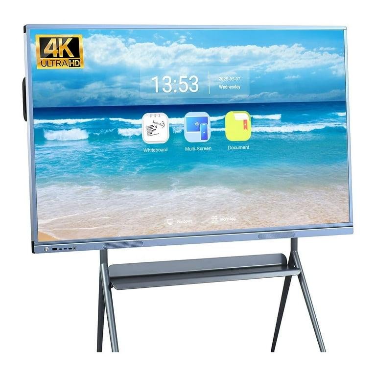 OmninexHub Smart Board for Classroom, 55 Inch Touch Screen All-In-One Compute Multi-Touch Dual System Interactive Whiteboard for Conference And Education