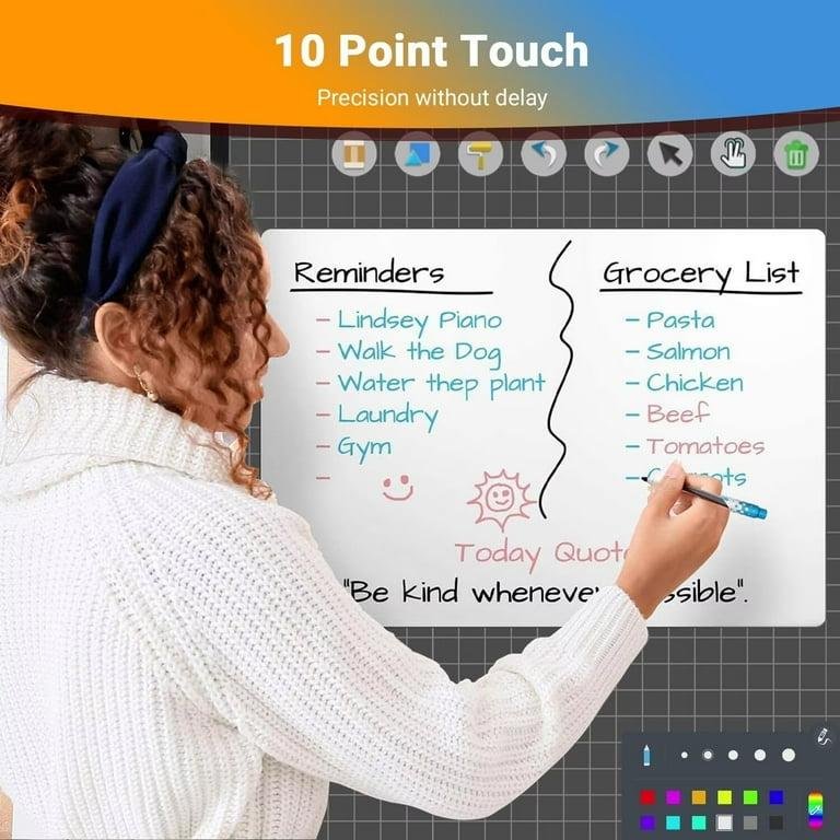 OmninexHub Smart Board for Classroom, 55 Inch Touch Screen All-In-One Compute Multi-Touch Dual System Interactive Whiteboard for Conference And Education - Image 3