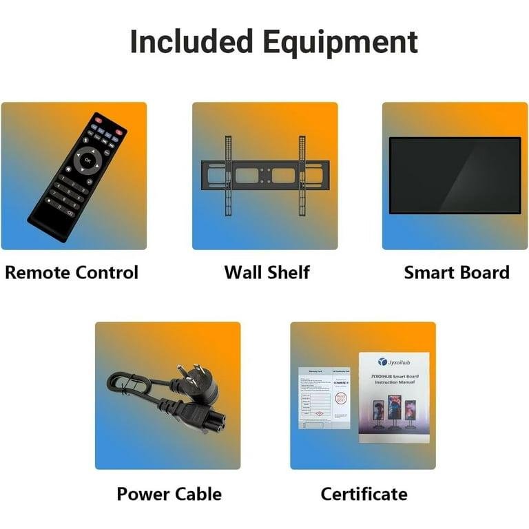 OmninexHub Smart Board for Classroom, 55 Inch Touch Screen All-In-One Compute Multi-Touch Dual System Interactive Whiteboard for Conference And Education - Image 7