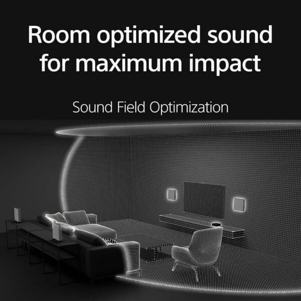 Sony HT-A9000 BRAVIA Theater Bar Soundbar with Dolby Atmos and 6 Year Amber Protection Plan (2024) - Image 6