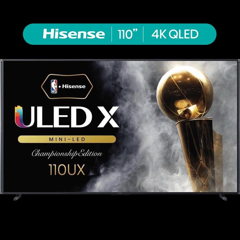 Hisense 110-Inch Class Mini-LED Premium ULED X Series 4K Google Smart TV (110UX, 2024) - QLED, 144Hz, Dolby Vision Atmos, HDR10+, 4.2.2 Ch Audio, Alexa Compatibility, Hands Free Voice Control - Image 3