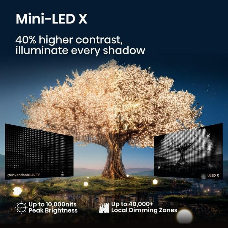 Hisense 110-Inch Class Mini-LED Premium ULED X Series 4K Google Smart TV (110UX, 2024) - QLED, 144Hz, Dolby Vision Atmos, HDR10+, 4.2.2 Ch Audio, Alexa Compatibility, Hands Free Voice Control - Image 7