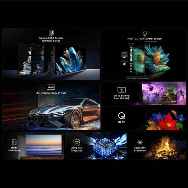 TCL 98" QM6K Series QD-Mini LED QLED 4K UHD Smart TV with Google TV (NEW 2025) 98QM6K - Image 20