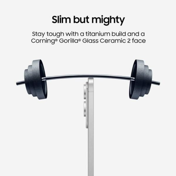 Samsung Galaxy S25 Edge 5G | 512GB | Dual SIM | International Version - Titanium Silver - Image 4