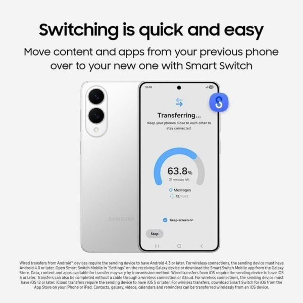 Samsung Galaxy S25 Edge 5G | 512GB | Dual SIM | International Version - Titanium Silver - Image 9