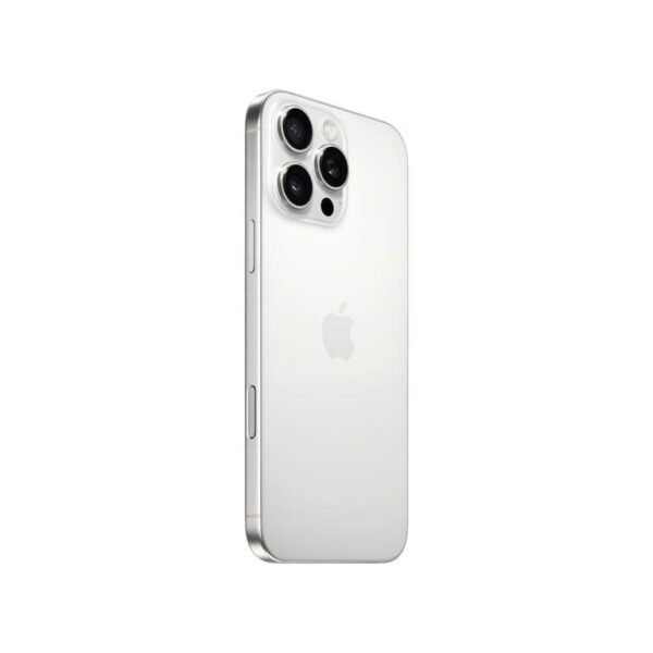 Straight Talk Apple iPhone 16 Pro Max, 256GB, White Titanium - Image 3