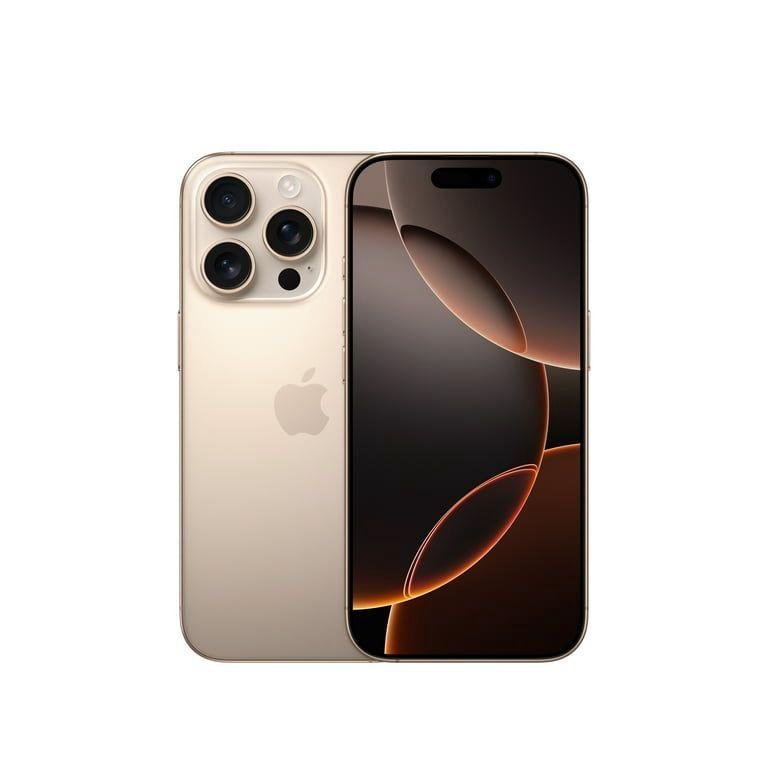 Straight Talk Apple iPhone 16 Pro Max, 256GB, Desert Titanium