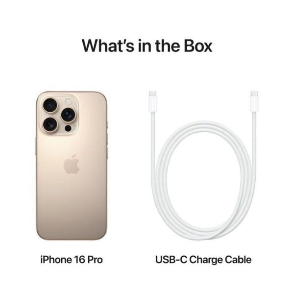 Straight Talk Apple iPhone 16 Pro Max, 256GB, Desert Titanium - Image 8
