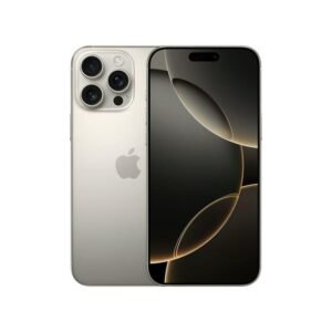 Straight Talk Apple iPhone 16 Pro Max, 256GB, Natural Titanium