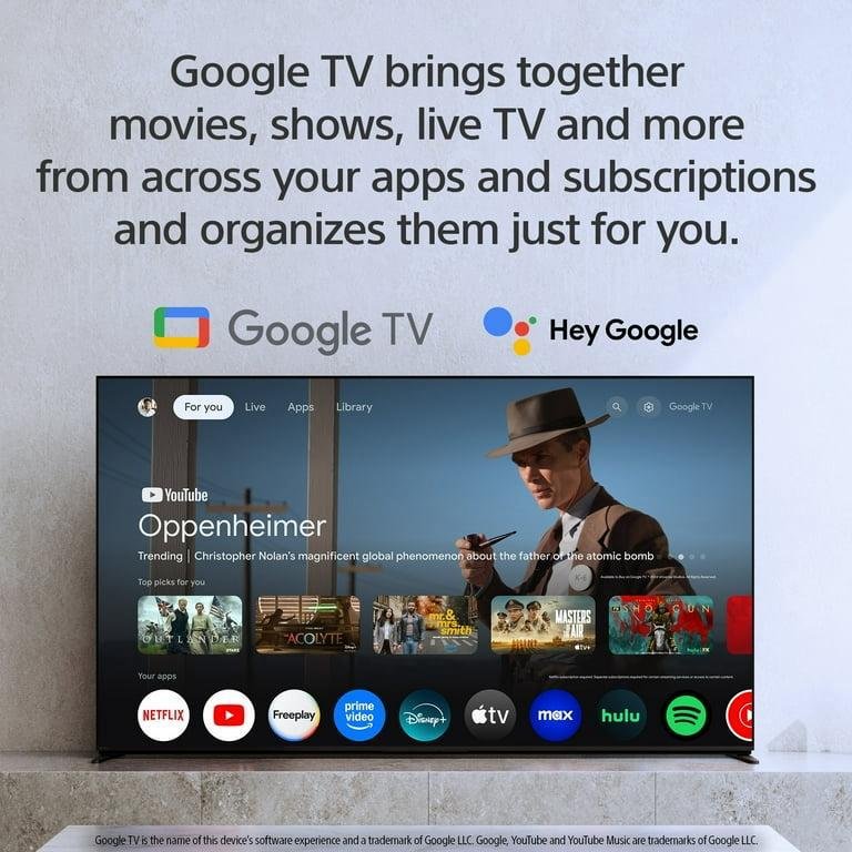 Sony 98" class BRAVIA 5 Mini LED 4K HDR Smart Google TV K-98XR50, 2025 Model - Image 6