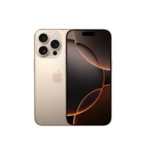 Straight Talk Apple iPhone 16 Pro, 128GB, Desert Titanium
