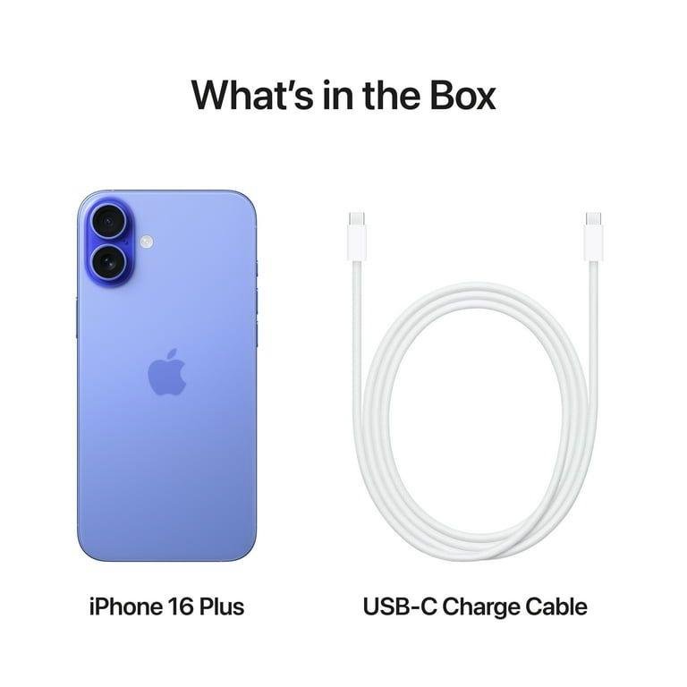 Straight Talk Apple iPhone 16 Plus, 128GB, Blue - Image 7