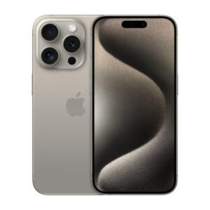 Straight Talk Apple iPhone 15 Pro, 128GB, Natural