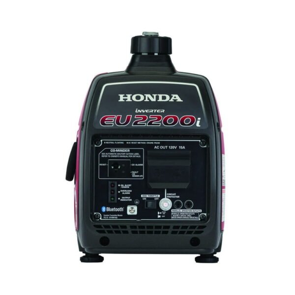 Honda 2200-Watt Remote Stop/Recoil Start Bluetooth Super Quiet Gasoline Powered Inverter Generator with Advanced CO Shutdown - Image 2