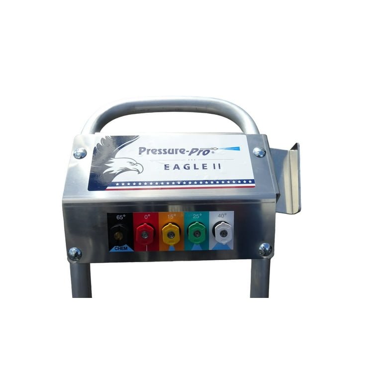 Pressure-Pro Eagle II Series 4000 PSI 4.0 GPM Gas Cold Water Belt Driven Pressure Washer with Honda GX390 Engine, GP Pump - Image 3