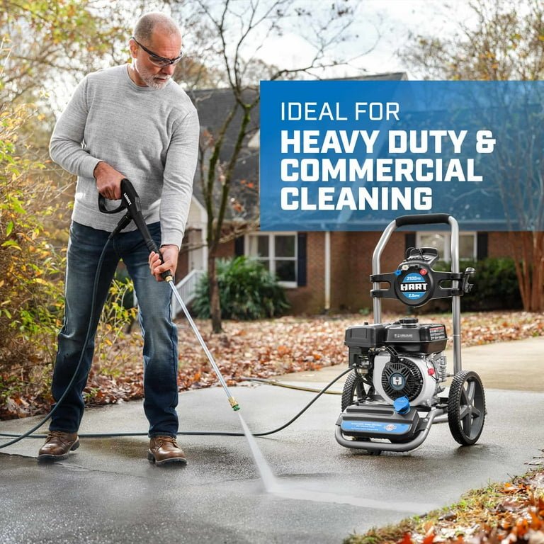 HART 3100 PSI 2.5 GPM 212cc 4-Cycle OHV Gas Powered Cold Water Pressure Washer - Image 3