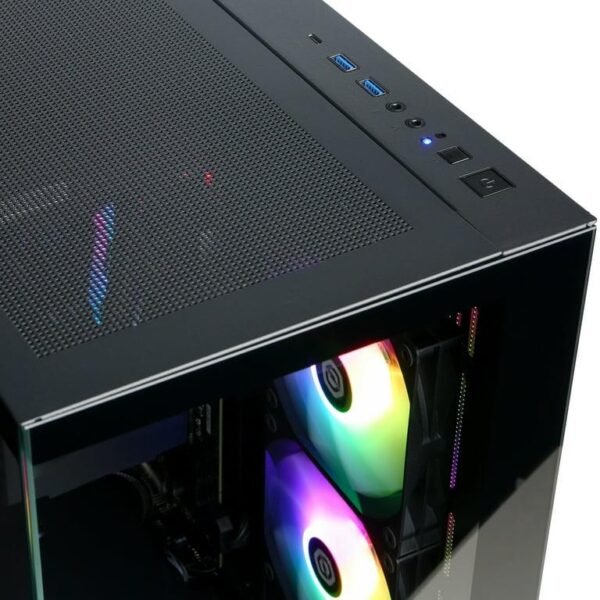 CyberPowerPC Gamer Master Gaming Desktop, AMD Ryzen 5 8400F, NVIDIA GeForce RTX 5060 8GB, 16GB DDR5, 1TB SSD, Black - Image 4