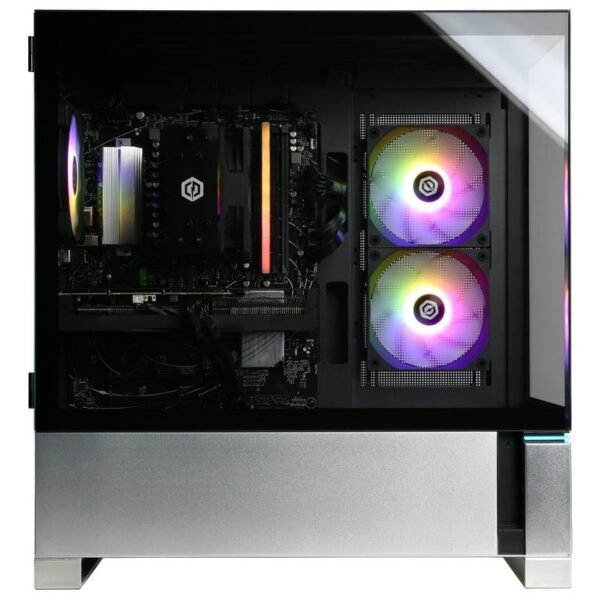 CyberPowerPC Gamer Master Gaming Desktop, AMD Ryzen 5 8400F, NVIDIA GeForce RTX 5060 8GB, 16GB DDR5, 1TB SSD, Black - Image 2