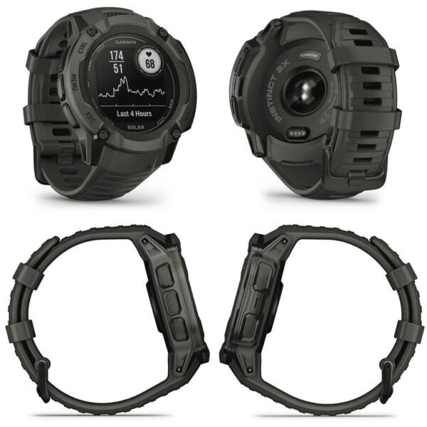 Garmin Instinct 2X Solar Rugged GPS Smartwatch, Moss with Power Glass Lens, LED Flashlight - Image 4