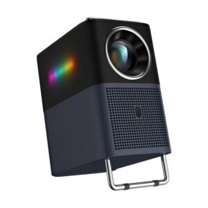 TCL A1 GTV Projector, Netflix Officially Licensed, Portable Outdoor Projector with WIFl and Bluetooth, Native 1080p&4K support, Auto Focus, 16W Audio & Dolby Digital,120-Inch Screen