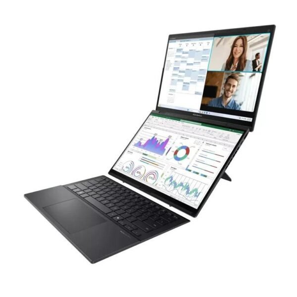 ASUS Zenbook DUO 14" OLED Touchscreen Laptop - Intel EVO Edition Powered by Intel Core Ultra 9 Series 2 Processor - Dual 14" OLED Touch 120Hz Displays - 2TB SSD - Windows 11