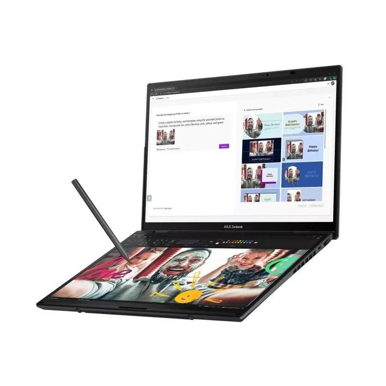 ASUS Zenbook DUO 14" OLED Touchscreen Laptop - Intel EVO Edition Powered by Intel Core Ultra 9 Series 2 Processor - Dual 14" OLED Touch 120Hz Displays - 2TB SSD - Windows 11 - Image 2