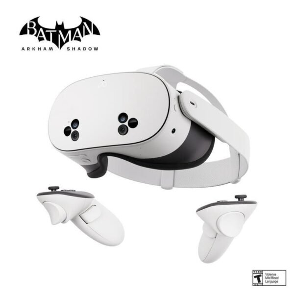 Meta Quest 3S 128GB - Get Batman: Arkham Shadow and a 3-Month Trial of Meta Horizon+ Included - All-In-One Headset