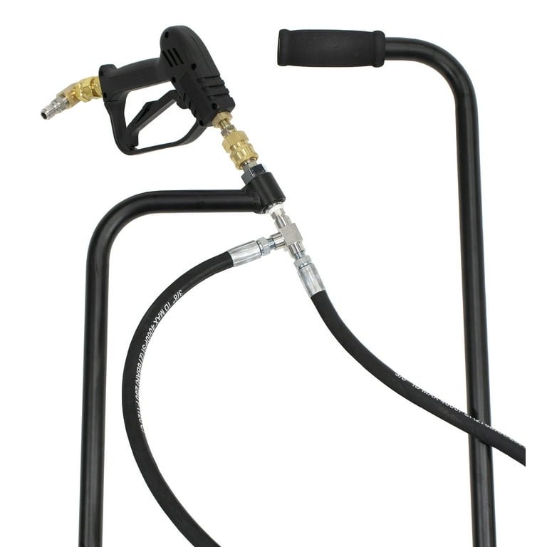 36" Flat Surface Cleaner Hot Cold Water Power Pressure Washer Concrete Driveway - Image 2