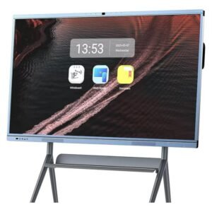 BELNET Smart Board 65" Interactive Whiteboard Pro Infrared Touch+Screen Mirroring for Boardrooms, Classroom and Office
