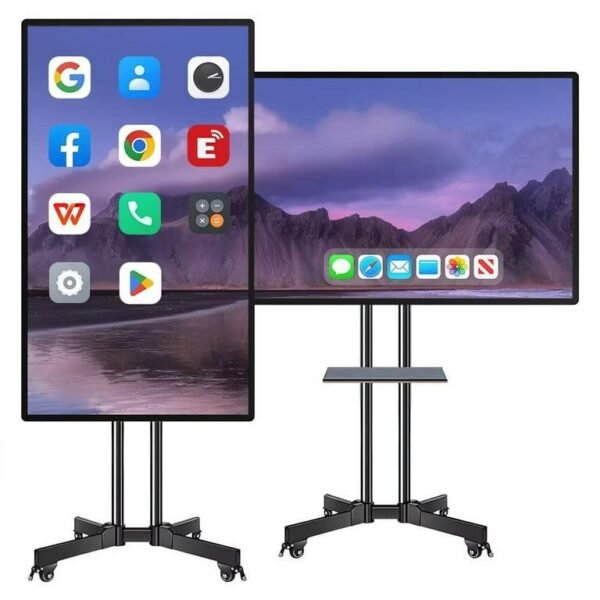 BELNET Smart Board 2K Video Conference Board 49" IR Touch Interactive Dual System +Multi-Casting for Auditoriums, Classroom and Office
