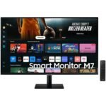 Samsung LS32DM702U 32" Smart Monitor M7 (M70D) 4K UHD with Streaming TV, Speakers and USB-C Bundle with Tech Smart USA Elite Suite 18 Standard Editing Software Bundle