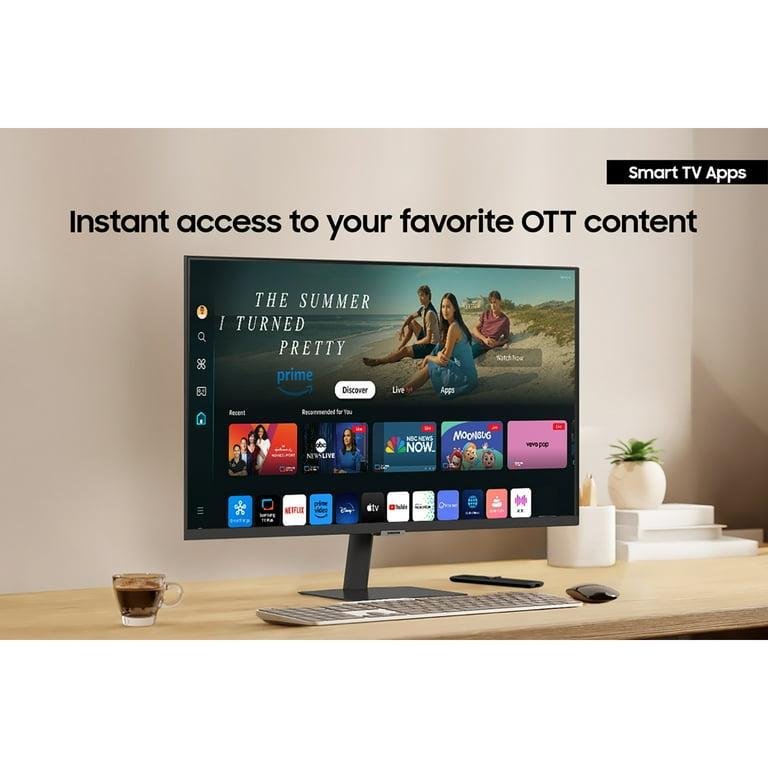 Samsung LS32DM702U 32" Smart Monitor M7 (M70D) 4K UHD with Streaming TV, Speakers and USB-C Bundle with Tech Smart USA Elite Suite 18 Standard Editing Software Bundle - Image 3