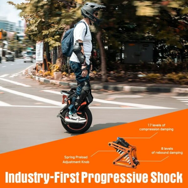 INMOTION Adventure Hoverboard Electric Unicycle, One Wheel EUC Portable Self-Balancing Monowheel for Adults - Image 4