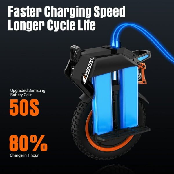INMOTION Adventure Hoverboard Electric Unicycle, One Wheel EUC Portable Self-Balancing Monowheel for Adults - Image 3