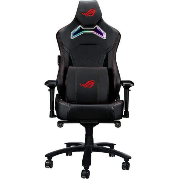ASUS ROG SL300C ROG Chariot RGB Gaming Chair Memory Foam Lumbar Support, 4D Adjustable Armrest, Reclining Backrest, Breathable Leatherette Material - Image 2