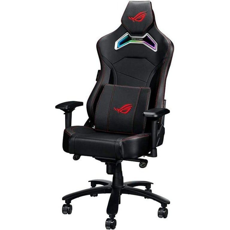 ASUS ROG SL300C ROG Chariot RGB Gaming Chair Memory Foam Lumbar Support, 4D Adjustable Armrest, Reclining Backrest, Breathable Leatherette Material - Image 3