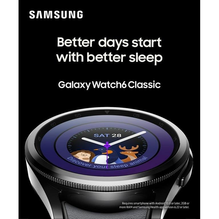 Samsung Galaxy Watch6 Classic 47mm Bluetooth and WiFi Smart Watch, Black - Image 4