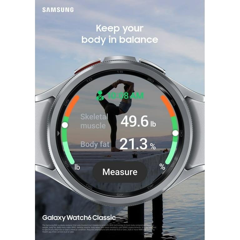 Samsung Galaxy Watch6 Classic 47mm Bluetooth and WiFi Smart Watch, Black - Image 3
