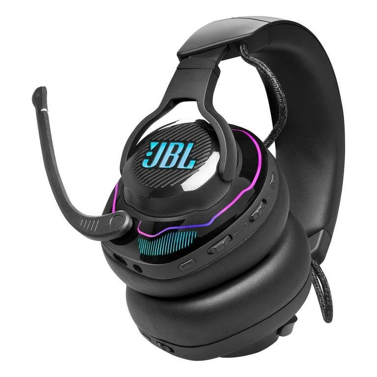 JBL Quantum 910 Wireless Over-Ear Gaming Headphones with Active Noise Cancelling, Bluetooth, & Head Tracking (Black) - Image 4