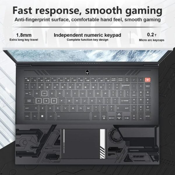 Thunderobot Zero 16 Gaming Laptop, 16" WQXGA 360Hz,Intel Core i9-14900HX, GeForce RTX 4070, 64GB RAM, 4TB SSD, Win 11 H - Image 4
