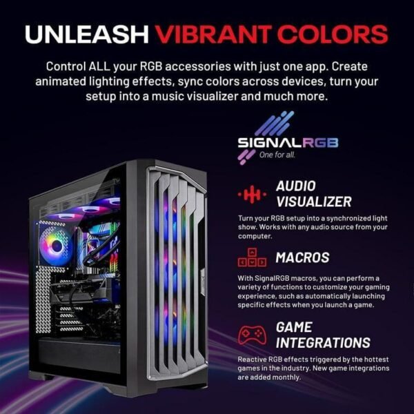 Skytech Legacy Gaming PC Desktop AMD Ryzen 9 9950X3D NVIDIA Geforce RTX 5090 2TB Gen5 NVMe SSD 64GB DDR5 RAM, AIO Liquid Cooling Windows 11 - Image 8