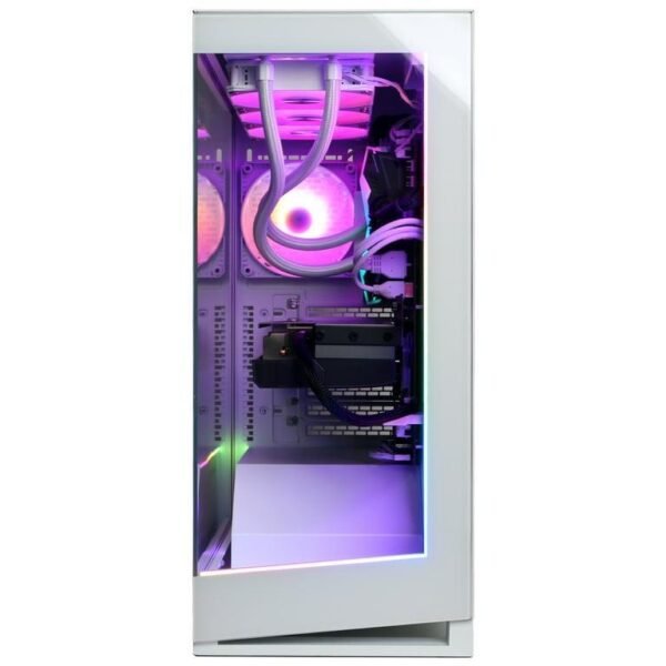 CyberPowerPC Gamer Supreme Liquid Cool Gaming Desktop, Intel Core Ultra 9 285K, 64GB, NVIDIA GeForce RTX 5090 32GB, 4TB SSD, White, SLC10360CPGV8 - Image 2