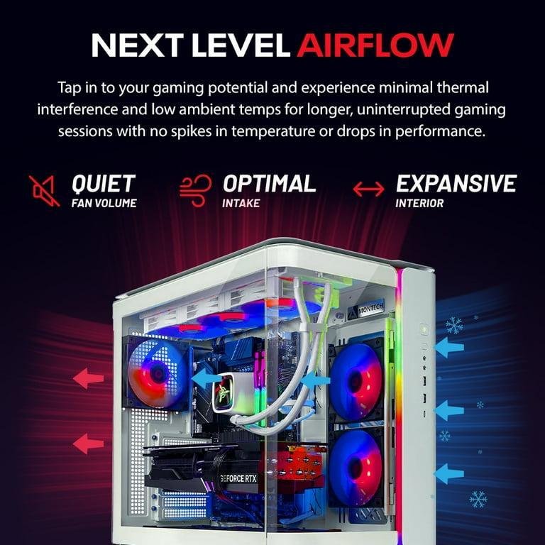 Skytech King 95 Gaming PC Desktop AMD Ryzen 7 7800X3D NVIDIA Geforce RTX 5070 Ti 1TB Gen4 SSD 32GB DDR5 RAM, AIO Liquid Cooling Windows 11 - Image 9
